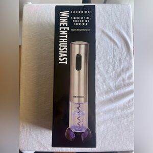 Wine Enthusiast Electric Corkscrew